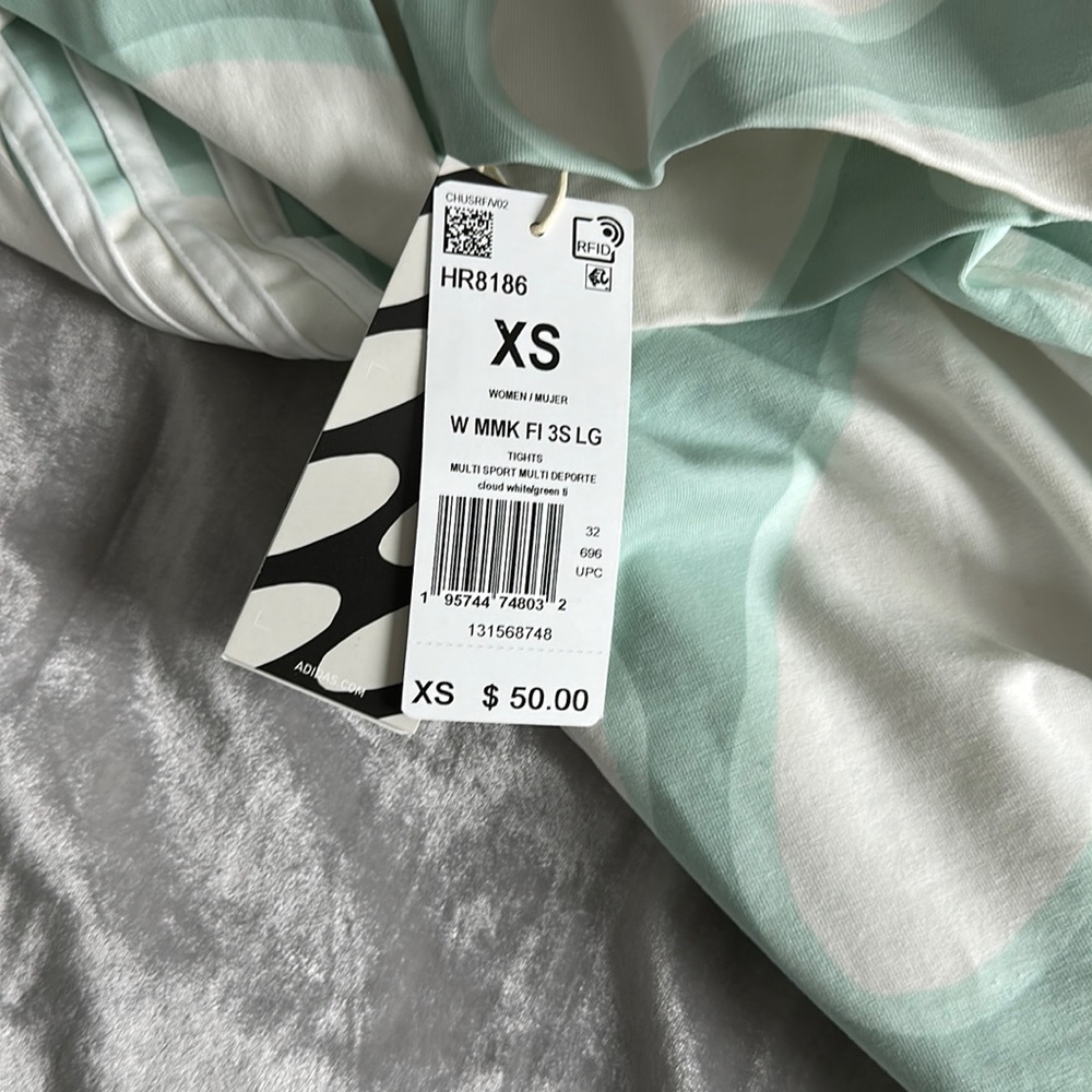 Adidas x Marrimekko flared leggings